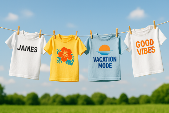 Top 5 Ways to Personalize Your Summer T-Shirts
