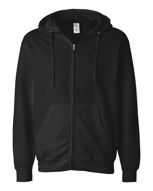 Midweight Full-Zip Hooded Sweatshirt