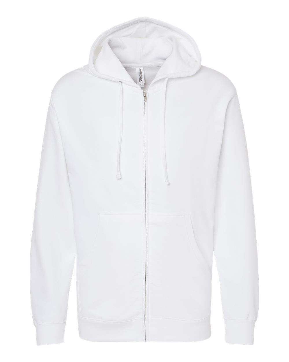 Midweight Full-Zip Hooded Sweatshirt