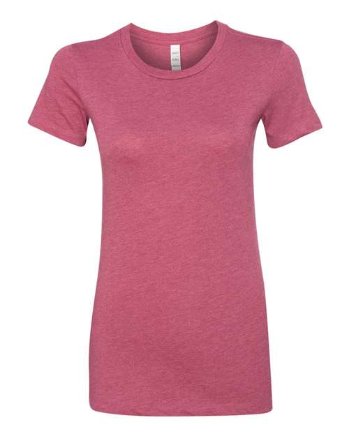 Women's Slim Fit Tee - Heather Raspberry