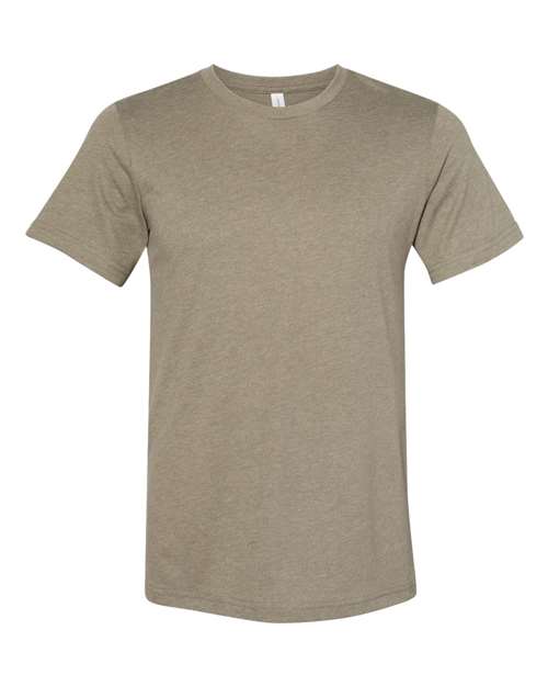 Unisex Sueded Tee - Heather Olive